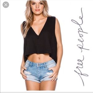 Free People Baring It Cami - Black